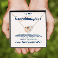 Load image into Gallery viewer, To My Granddaughter - The World To Me - Necklace
