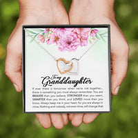 Load image into Gallery viewer, To My Granddaughter - Braver, Stronger, Smarter - Necklace
