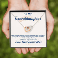 Load image into Gallery viewer, To My Granddaughter - Best Friend For Life - Necklace

