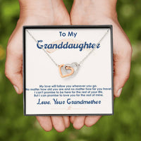 Load image into Gallery viewer, To My Granddaughter - Wherever You Go - Necklace
