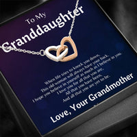 Load image into Gallery viewer, To My Granddaughter - All You Are Yet To Be - Necklace
