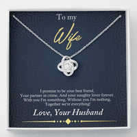 Load image into Gallery viewer, To My Wife - I Promise To Be Your Best Friend - Necklace
