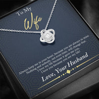 Load image into Gallery viewer, To My Wife - Always Keep Me In Your Heart - Necklace
