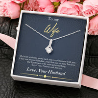 Load image into Gallery viewer, To My Wife - Every Moment With You - Necklace
